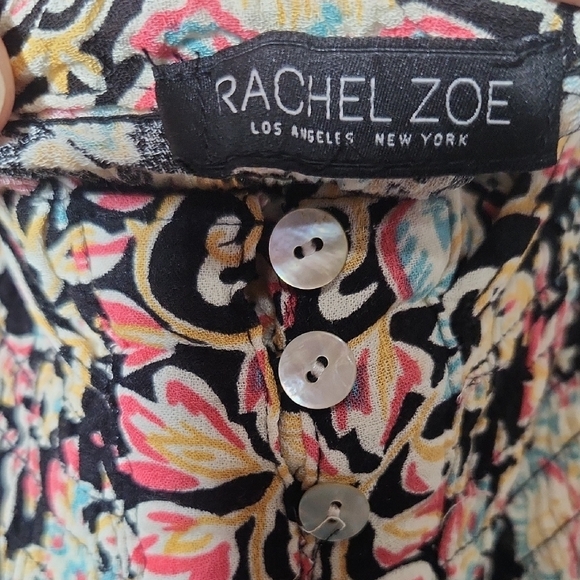 Rachel Zoe Strapless Pink and Cream Skirt - Picture 2 of 10